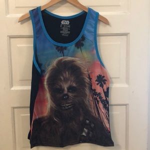 Men’s Chewbacca Star Wars tank top size L